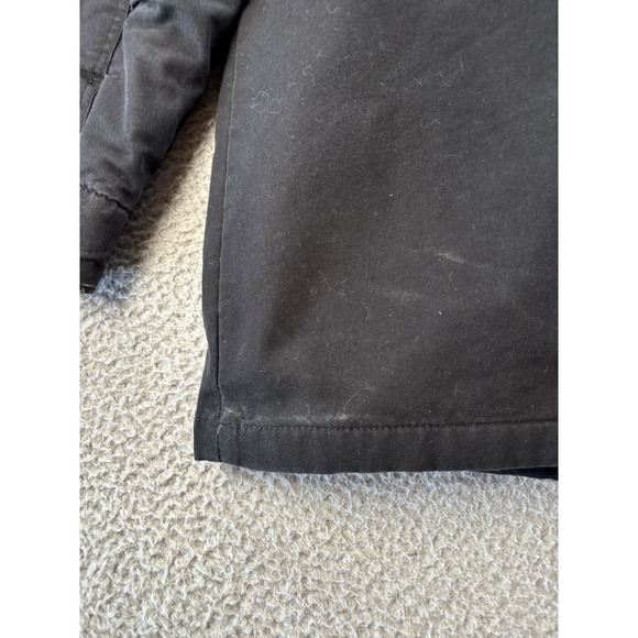 Wrangler Blanket Lined Jacket Mens Large Distressed Black Workwear - Picture 13 of 16